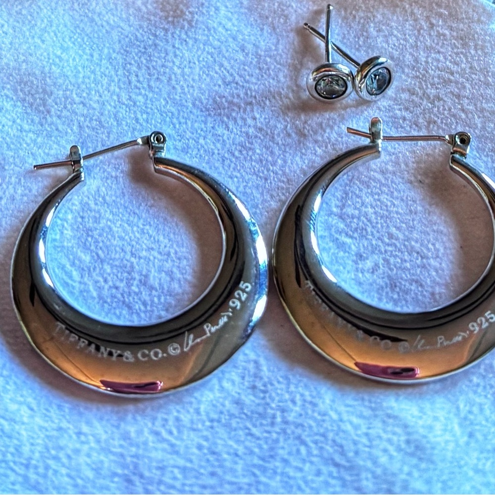 Tiffany & Co Elsa Peretti hoops/studs